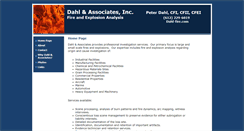 Desktop Screenshot of dahl-fire.com