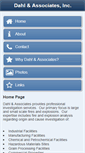 Mobile Screenshot of dahl-fire.com